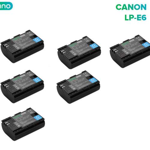LLANO Canon LP-E6 Fully Decoded Lithium-Ion Battery Pack  代用鋰電池 (1940mAh)