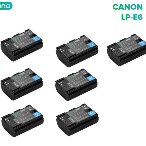 LLANO Canon LP-E6 Fully Decoded Lithium-Ion Battery Pack  代用鋰電池 (1940mAh)