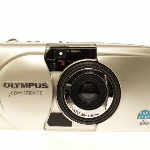 Olympus μ mju Zoom 115 135/35mm Point & Shoot Film Camera