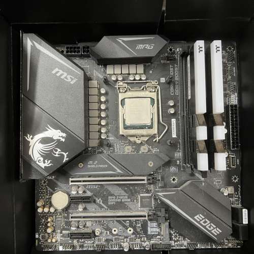 i7 10700k + MSI z490m Edge + DDR4 3600