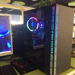 第 11代 Intel® Core™ i9 處理器 台式水冷RGB電競電腦主機 ，高配16G 記憶體，電...