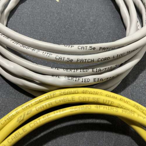 Category 5e LAN 線 2 條