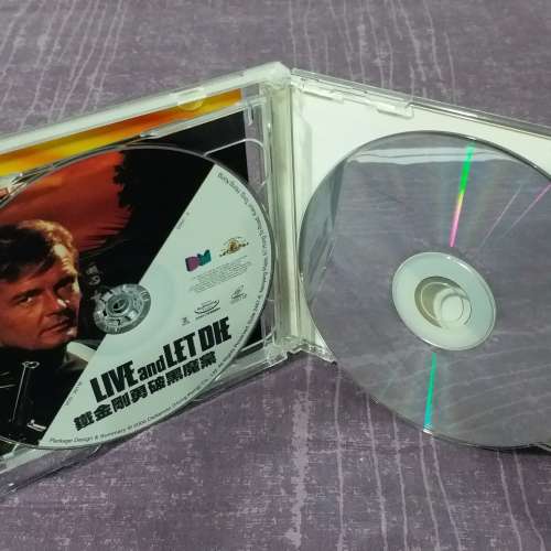 90% 新 007 系列 鐵金剛勇破黑魔黨 Live And Let Die 1973 年上映電影 VCD