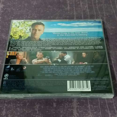 90% 新 007 系列 新鐵金剛智破皇家賭場 Casino Royale 2006 年上映電影 VCD