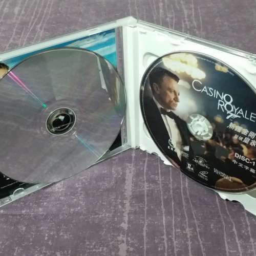 90% 新 007 系列 新鐵金剛智破皇家賭場 Casino Royale 2006 年上映電影 VCD