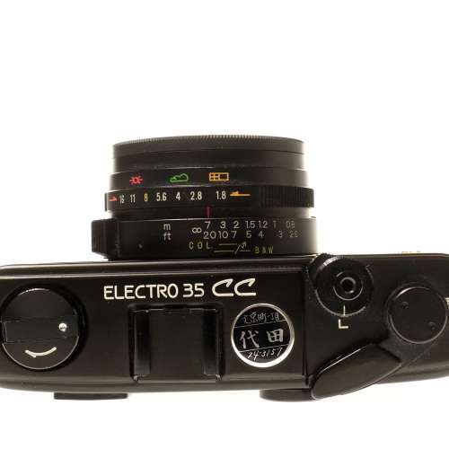 Yashica Electro 35CC 35mm Rangefinder Film Camera Black