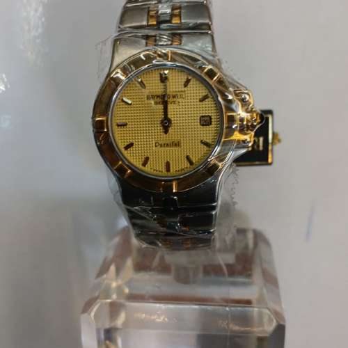 (聖誕秒閃價）Vintage Raymond Weil Parsifal Lady's Quartz 18kt & Steel Quartz ...