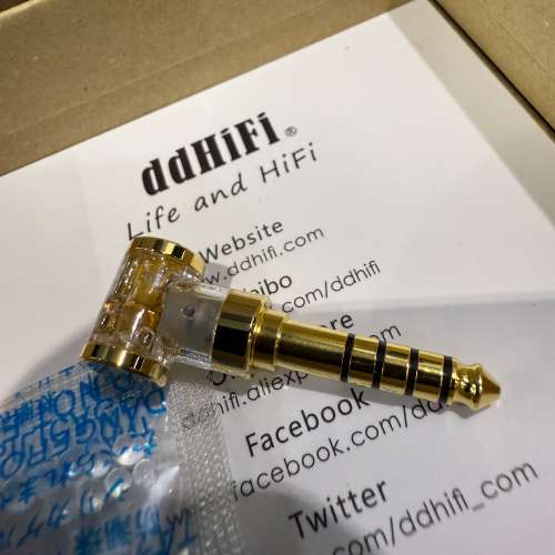 ddHiFi DJ44A 2.5mm to 4.4mm 轉換器