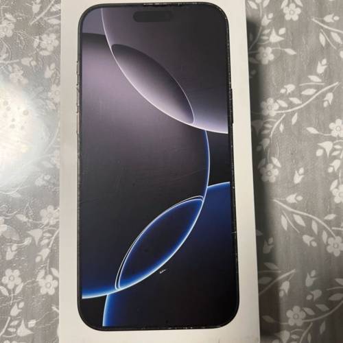 Apple IPHONE 16 Pro Max 黑色鈦金屬 256gb