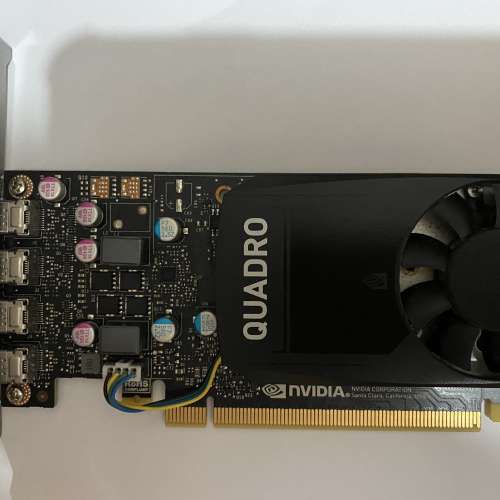 NVIDIA Quadro P600 2GB GDDR5 miniDP 1.4 x4