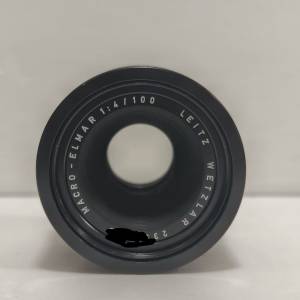 Leitz Wetzlar 4/100 Macro-Elmar Bellows Lens