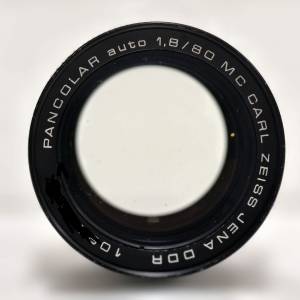 Pancolar auto 1.8/80 MC Carl Zeiss Jena DDR