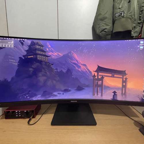 電腦顯示器 飛利浦 PHILIPS 34吋  345B  34" PHILIPS 345B1 1500R curved 曲面｜👀...