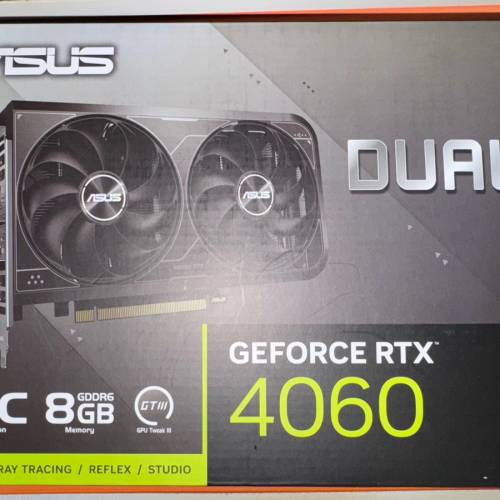 ASUS Dual GeForce RTX™ 4060 V2 OC Edition 8GB GDDR6
