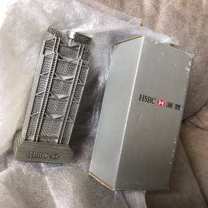 🏦 HSBC Paper Weight Deco (Collectible) NEW 全新 匯豐 匯豐大樓 紀念品 個人收藏 ...