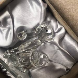 🐒 HSBC Crystal Monkey Chinese Zodiac Collectible NEW 全新 匯豐 水晶 猴 盒裝 ...