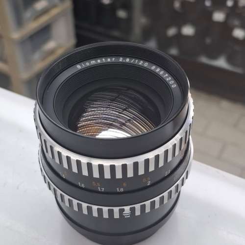 CARL ZEISS JENA BIOMETAR 120MM F2.8 P6 MOUNT