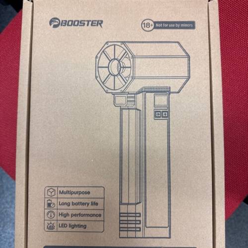 【9成9新】行貨BOOSTER Hurricane Fan 暴力颶風槍