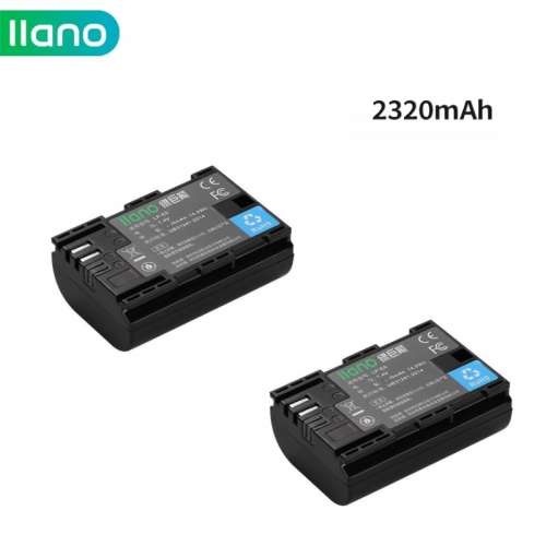 LLANO LP-E6P Rechargeable Lithium-ion Battery replaces CANON LP-E6P 代用鋰電池