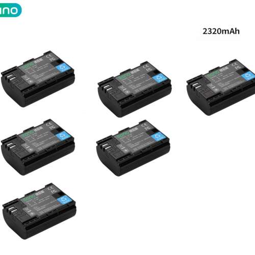 LLANO LP-E6P Rechargeable Lithium-ion Battery replaces CANON LP-E6P 代用鋰電池