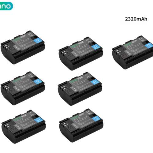 LLANO LP-E6P Rechargeable Lithium-ion Battery replaces CANON LP-E6P 代用鋰電池