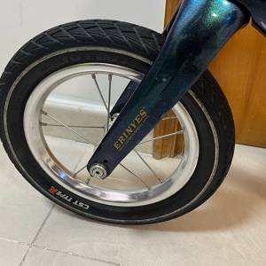 Erinyes - 碳纖12吋平衡車 (2.1 kg 超輕)  碳纖車身，碳纖手把及坐通 金屬破風鈴 葵...