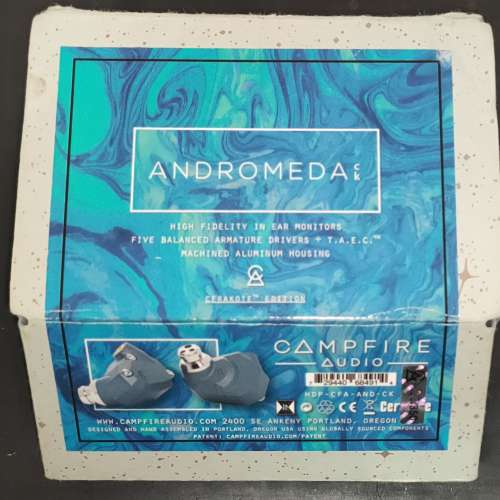 絕版 Campfire Andromeda Pacific Blue 太平洋藍仙女