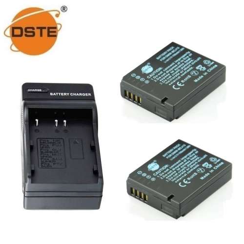 DSTE Leica BP-DC10-U / BP-DC10 / BP-DC10E Lithium-Ion Battery  With AC Charger