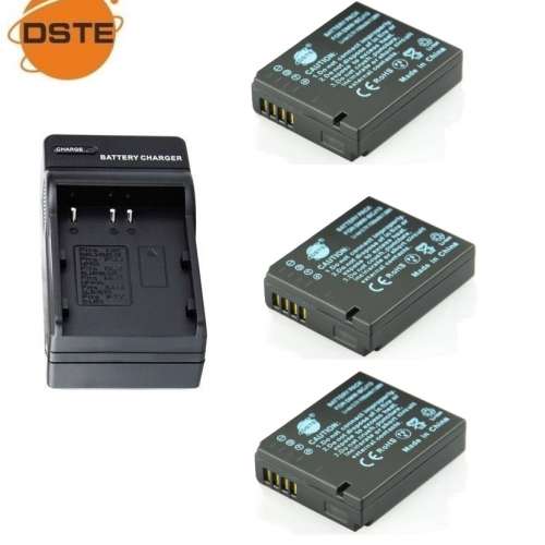 DSTE Leica BP-DC10-U / BP-DC10 / BP-DC10E Lithium-Ion Battery  With AC Charger