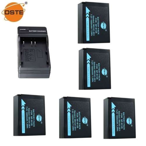 DSTE FujiFilm NP-W126 Lithium-Ion Battery Pack With AC Travel Charger 代用鋰電...