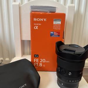 Sony 20mm F1.8 G SEL20F18G