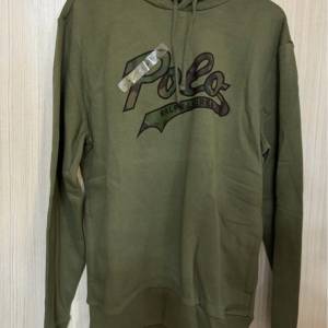 Ralph Lauren迷彩綠 Hoodie (Size M)