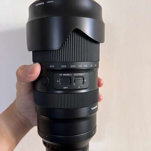 95%tamron 50-400 4.5-6.3 e mount  水貨