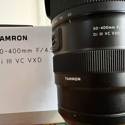 95%tamron 50-400 4.5-6.3 e mount  水貨