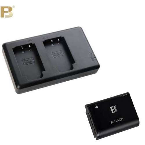 FB 灃標 NP-BX1 Lithium-Ion Battery Pack With Charger 代用鋰電池連充電機 3.6V,...