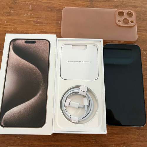 iPhone 15 Pro Max 512GB 原色鈦金屬