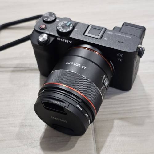 Sony A7C Body & Samyang AF 35mm F1.8
