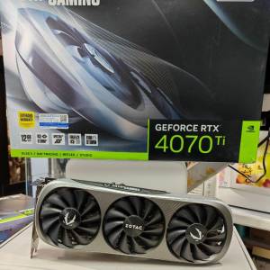 ZOTAC RTX 4070Ti 12G TRINITY 行貨 有保養 回收 Trade in 4090 4080 4070 3090 30...