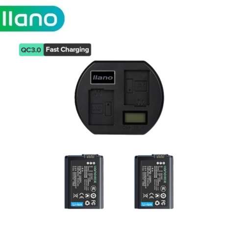 LLANO SONY NP-FW50 Rechargeable Lithium-ion Battery 代用鋰電池連顯電量快充充電機