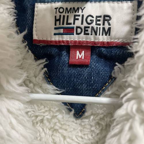 tommy hilfiger牛仔厚外套 中碼