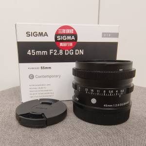Sigma 45mm 2.8 L mount