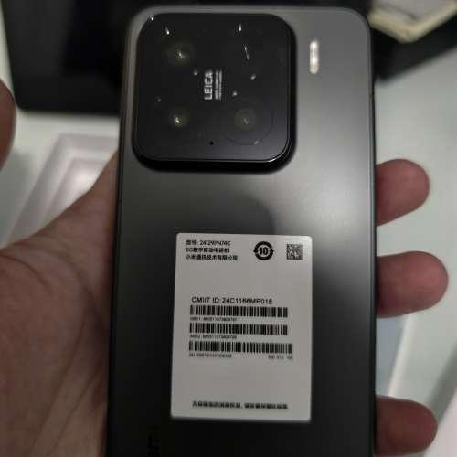 國行小米15黑, 16+512  12月13激活  可裝google 唔啱用所以出售