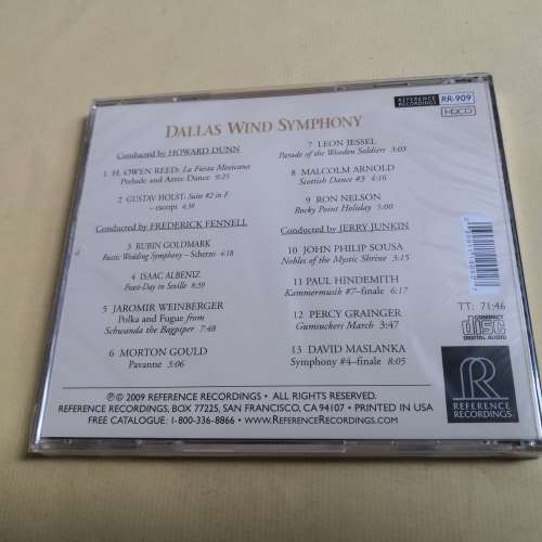 RR - RALLAS WIND SYMPHONY SAMPLER HDCD 美版