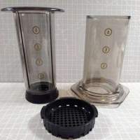 Aeropress (same model) Espresso Maker, 100% new, excellent on-the-go coffee make