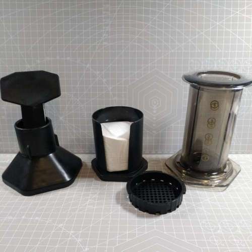 Aeropress (same model) Espresso Maker, 100% new, excellent on-the-go coffee make