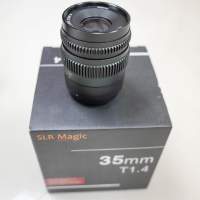 SLR Magic Cine 35mm T1.4 Mark II Lens with M43 Mount