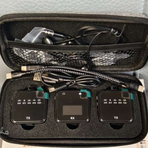 一拖二無線收音咪