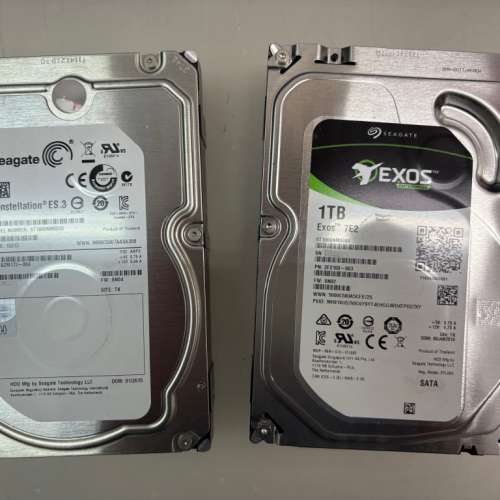 SEAGATE 1TB Constellation & Exos SATA3 3.5"