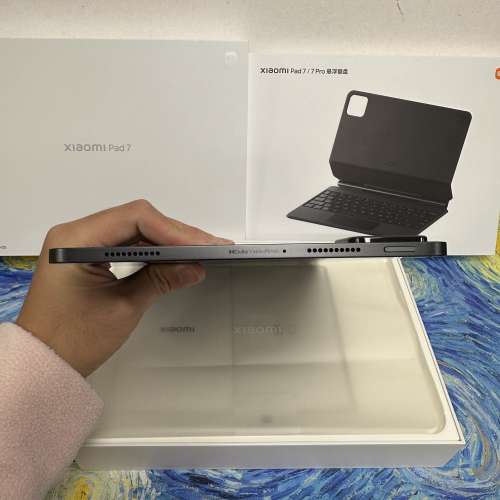 (荃灣實體店,全新質素平板) XiaoMi Pad 7 (8+256GB) 11.2吋 3.2K Mon/黑色/國行全套...