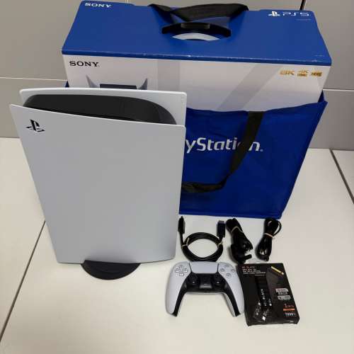 PS5 光碟版 行貨連1TB WD SSD